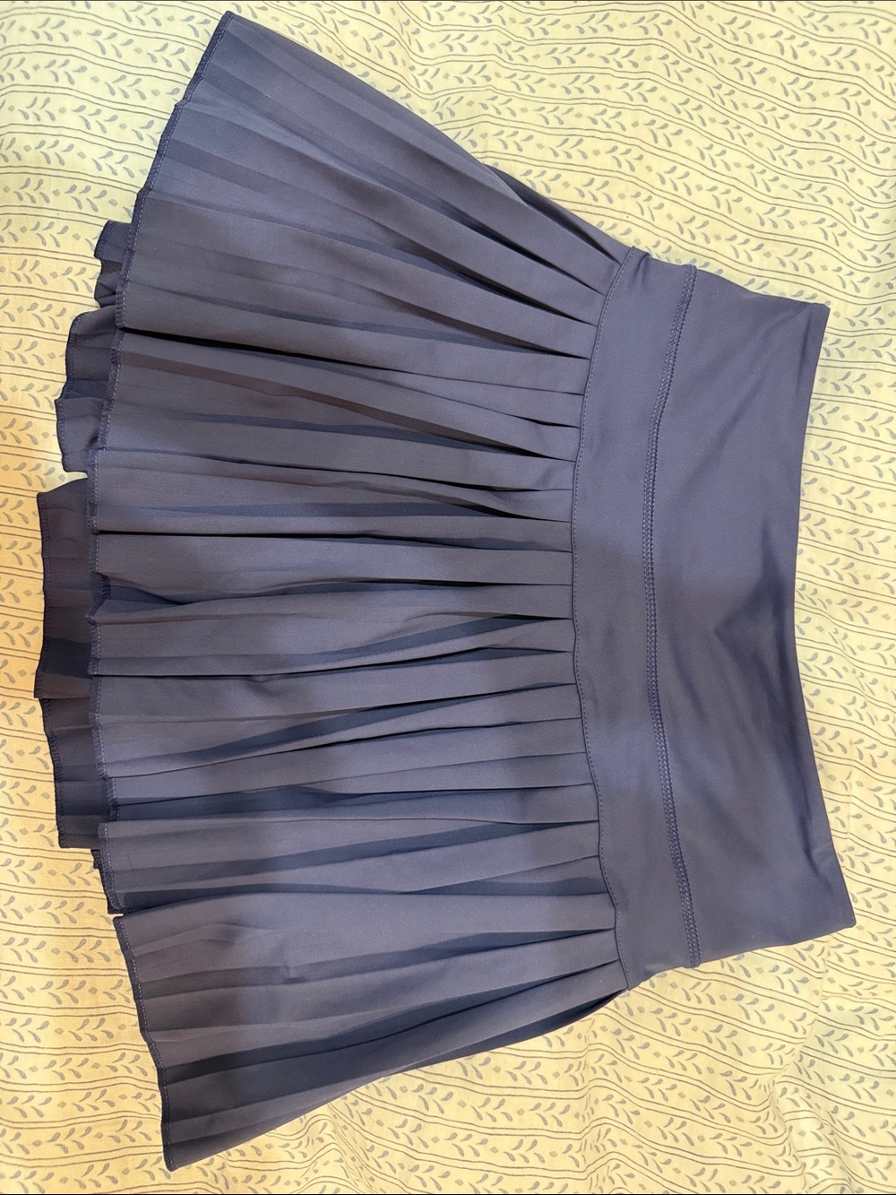 Pleated purple Women's tennis Skirt